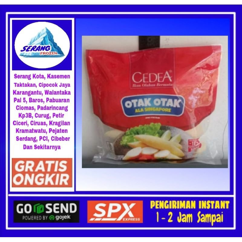 

Otak Otak Singapur,Cedea Otak2 Ala Singapore 500gr, Serang Frozen