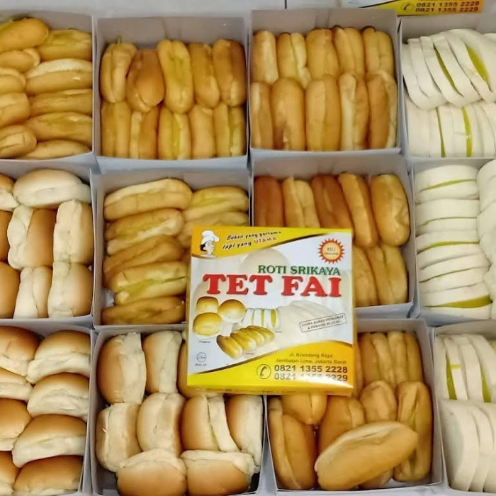 

Roti Srikaya Tet Fai Roti Srikaya TETFAI Serikaya Kue Basah TET FAI Harga Satuan Minimal Order 10 pcs Panggang Bulat Kukus Putih Hijau Goreng Khas Pontianak