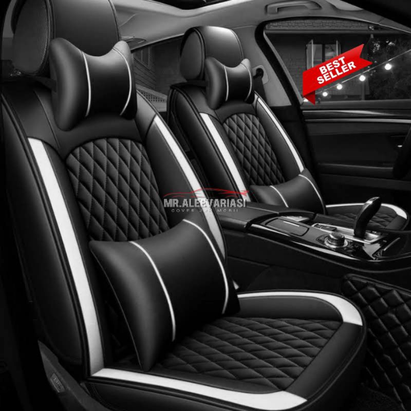 Sarung Jok Mobil All New Agya Ayla 2023 2025 Raize Rocky Honda Brio Satya RS Outlander Sport Fullset