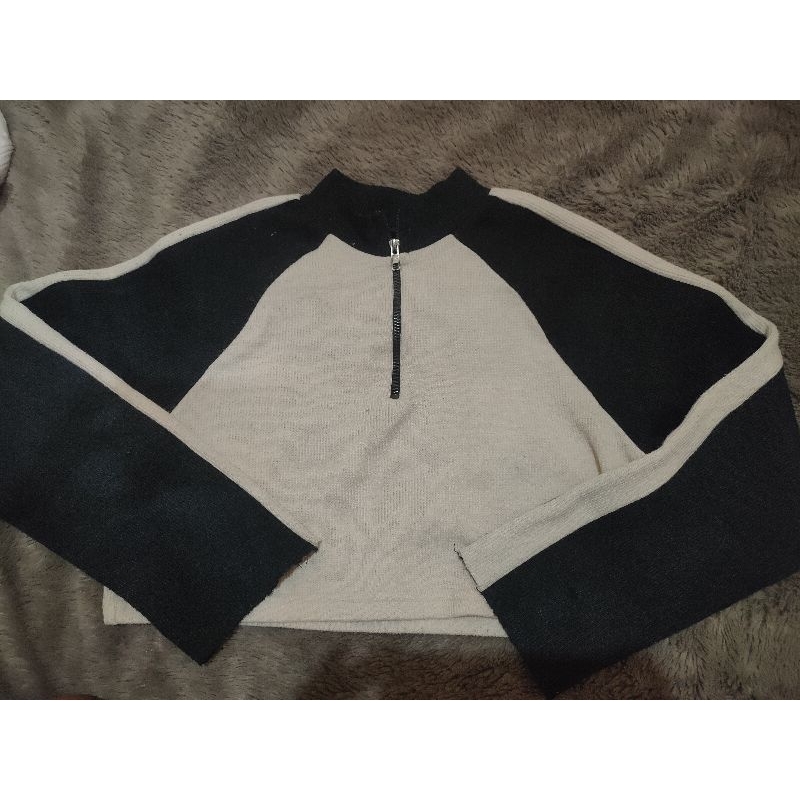 Shein Half Zipper Knit