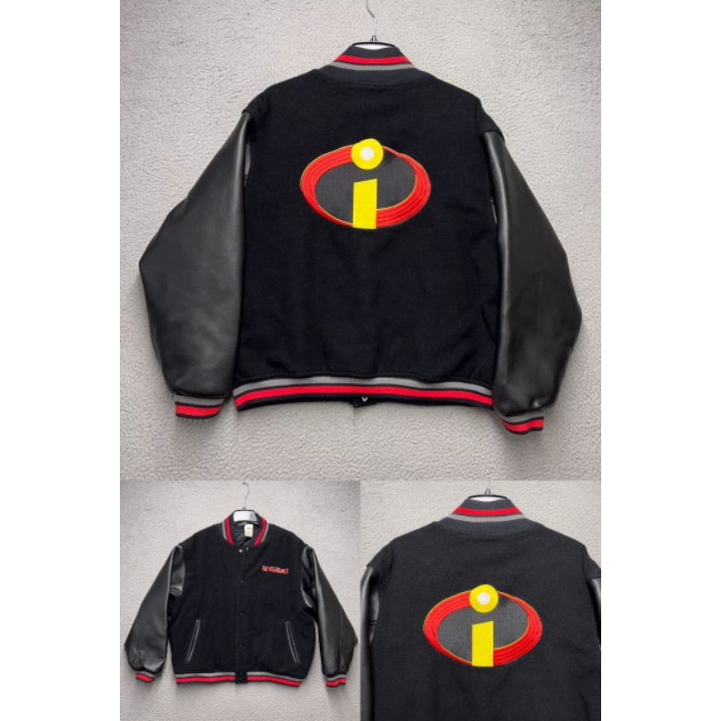 Varsity Jacket Vintage Disney The Incredible ( Langka/Rere)
