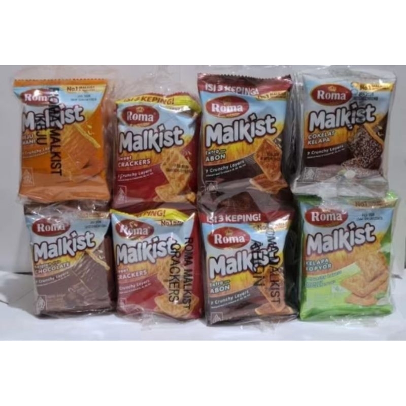 

Roma Malkist 1 Renceng 10 x 21 gr