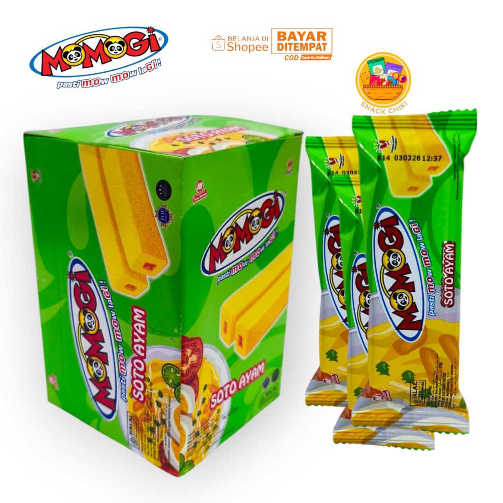

MOMOGI VARIA RASA BARU SOTO AYAM 1 BOX 10 PCS @12g