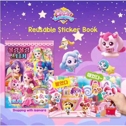 

Character Reusable Sticker Book / Buku Stiker Karakter