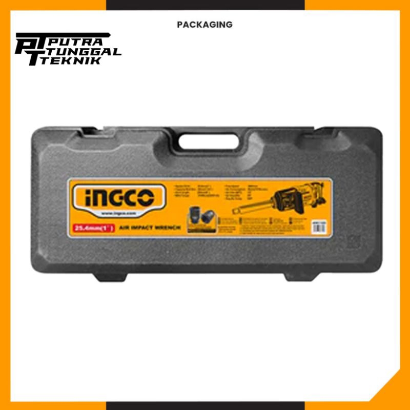 Impact Angin Truk 1 Inch IMPACT WRENCH 1" 3100NM INGCO AIW1222