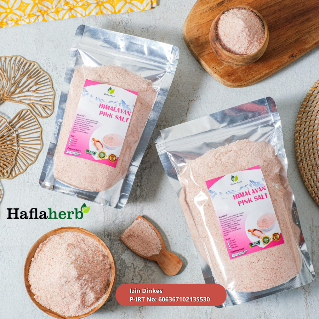 

Garam Himalaya Original 250 gram Asli Organik Garem Himalayan Salt Himsalt Organic MPASI