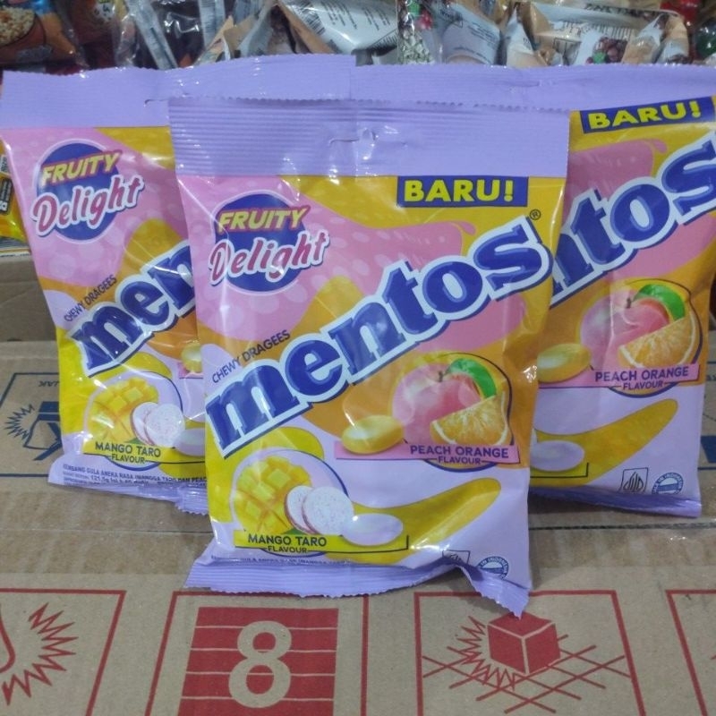 

Mentos Fruitty Delight ( kurang lebih 45 butir)