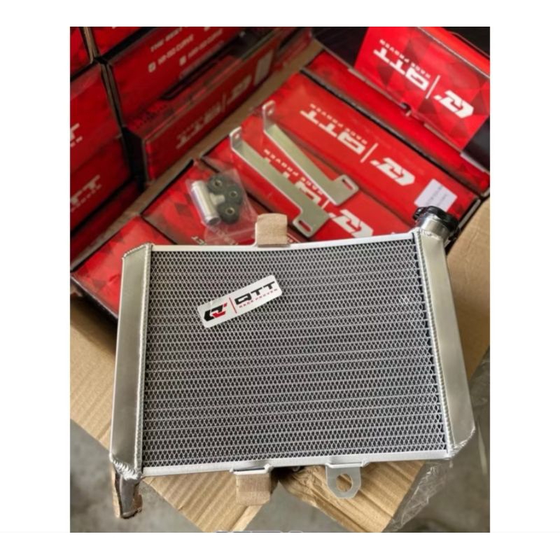 RADIATOR ALUMUNIUM NINJA R SS RR ZX GAMBOT TIPE CURVE ORIGINAL VND NOT BPRO QTT RADIATOR ALMU ALUMUN