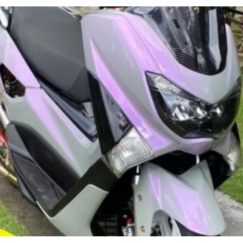 cat warna white lembayung purpel atau cat putih lembayung ungu/violet berjenis pu cat motor cat mobi