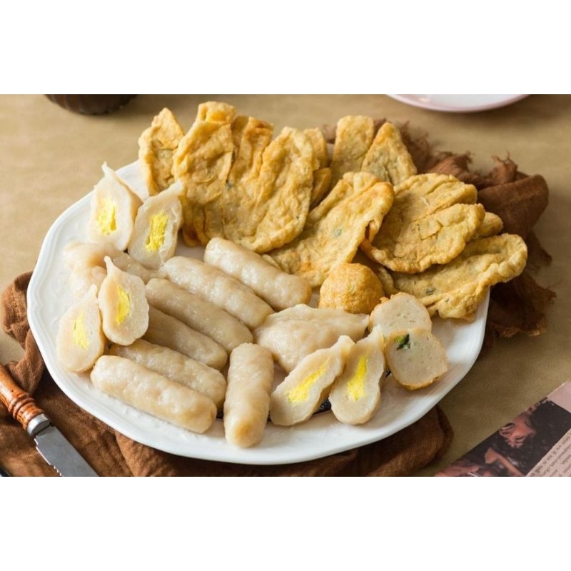 

PEMPEK PALEMBANG FROZEEN CEK ANA NON MSG 100% HALAL