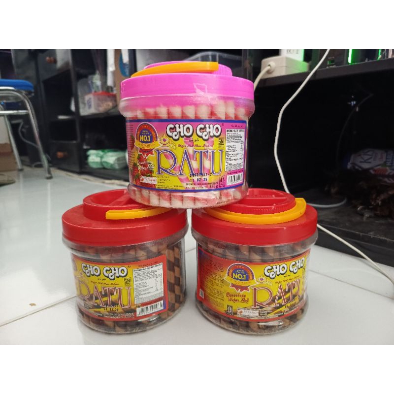 

Waferl roll ratu kemasan toples