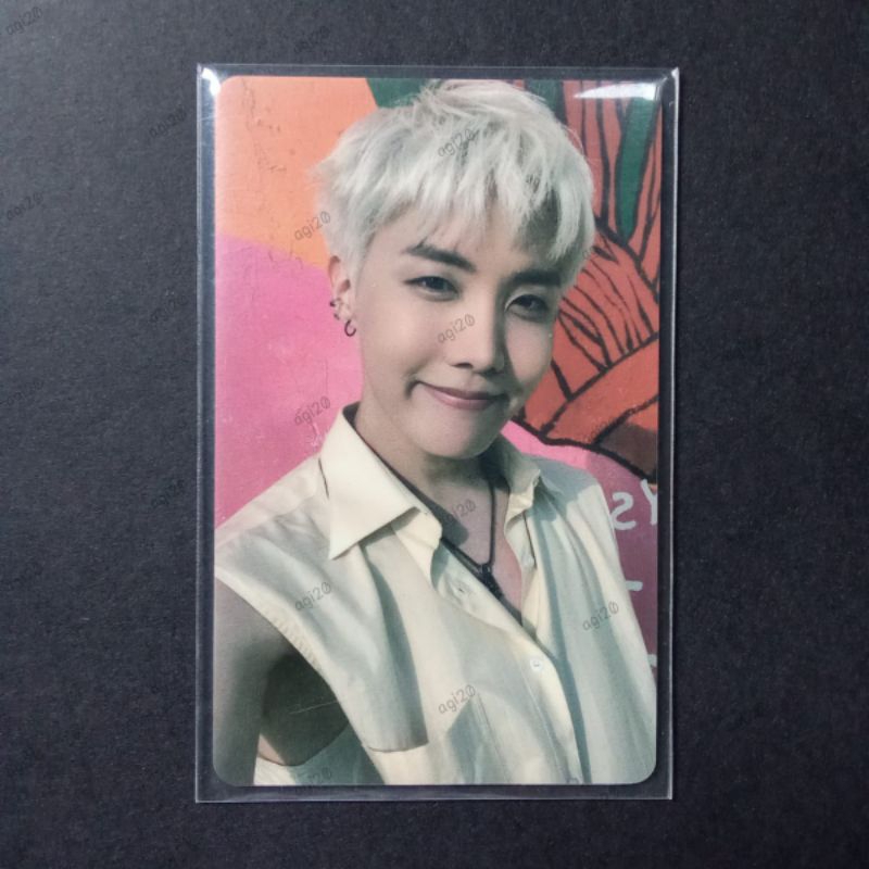 [official] photocard lucky draw butter soundwave j-hope BTS
