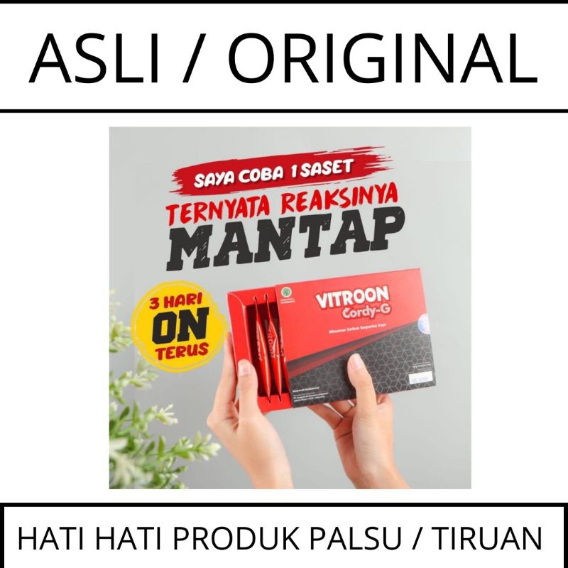 Vitroon Cordy G Vitron Asli original