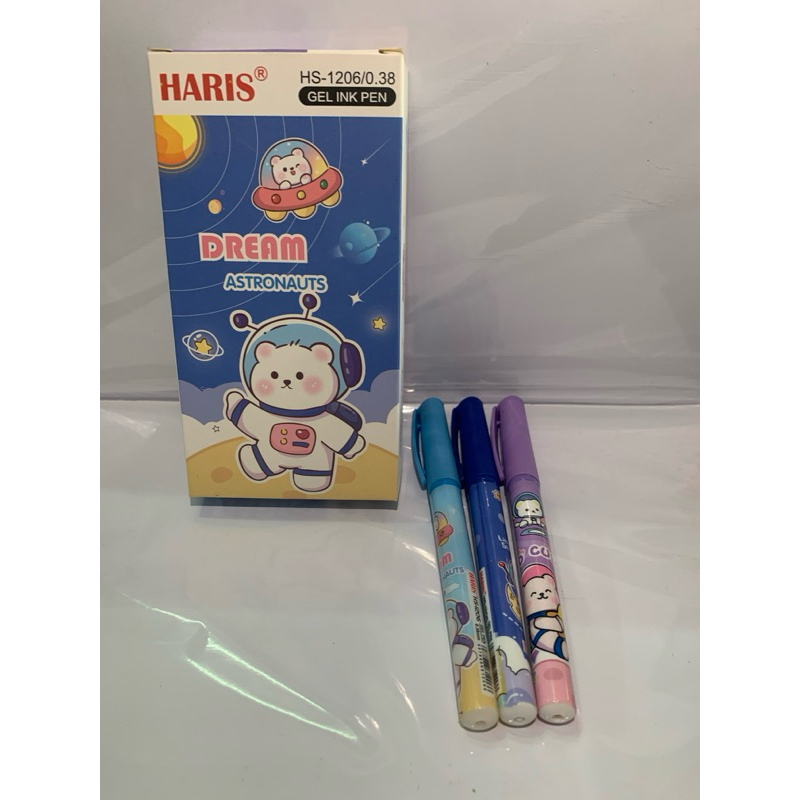 

Pena gel Haris HS-1206 motif astronomy