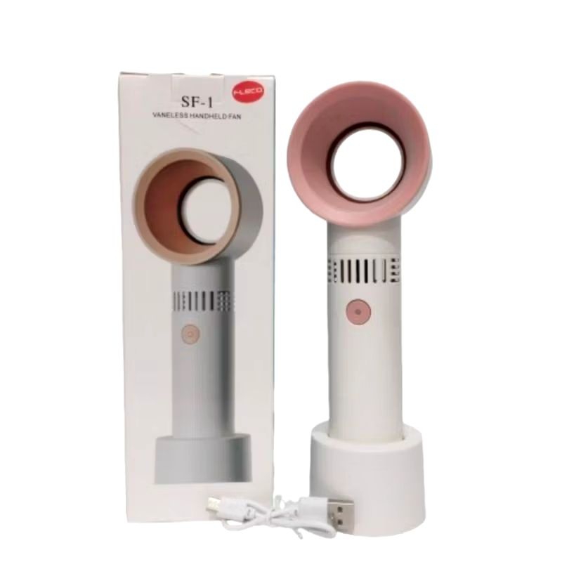 Mini Fan Vaneless Handheld/ Kipas Angin Portable FLECO SF-1