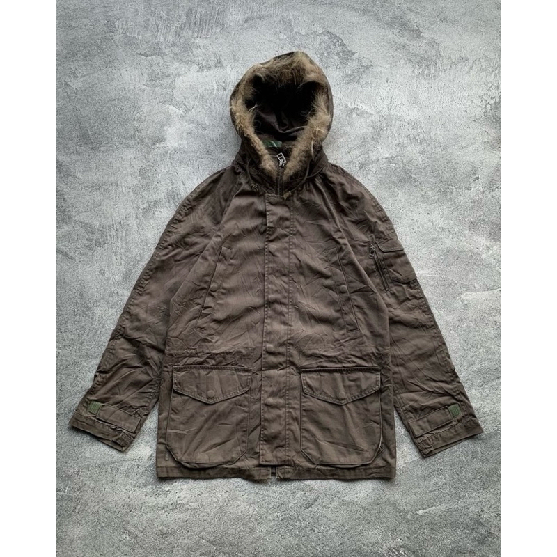 SHIPS JET BLUE PARKA JACKET
