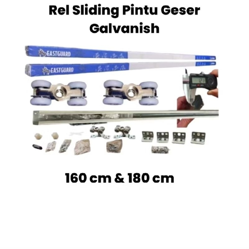 rel sliding, rel sliding pintu geser, rel geser