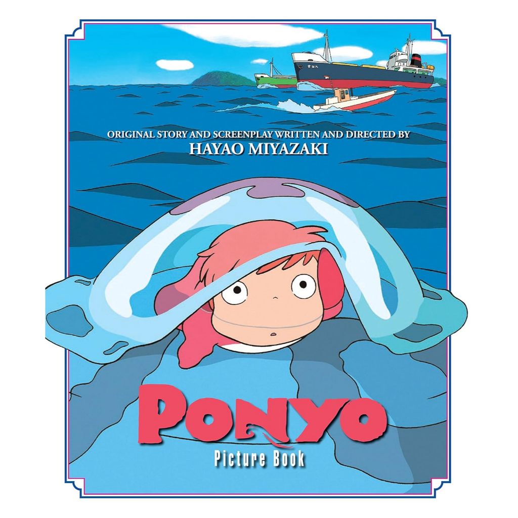 English Book - Ponyo Picture Book - 9781421530659