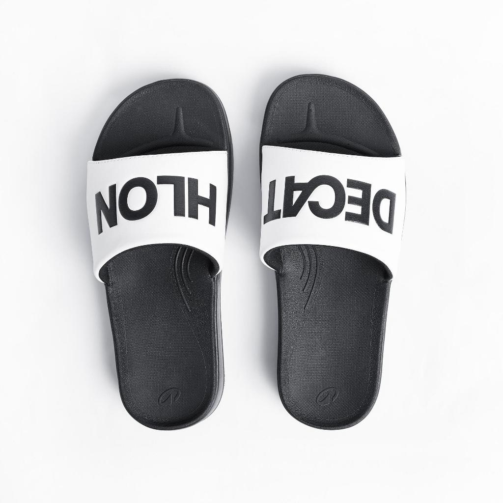 Nabaiji Sandal Kolam Renang 900 Collector - Hitam Putih 8913044