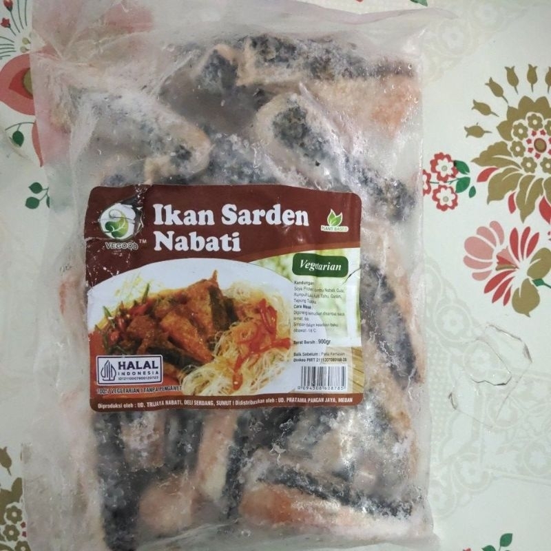 

ikan sarden vegetarian