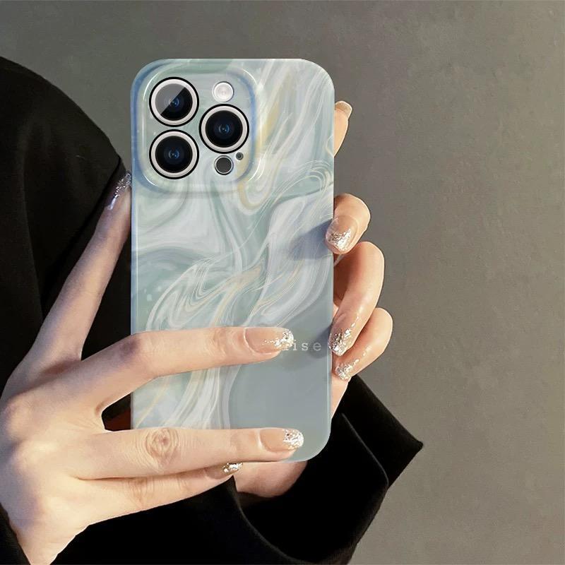 Mengkilap Hardcase Berlaku Untuk iP11 Case 11pro Case 12 Case 13 Case 14 Case Sam*ng A52 Case ViV* C