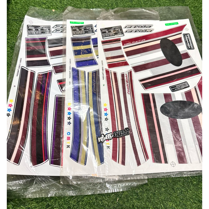 Striping scoopy-i club 12 2014 bahan kodak paper thailand