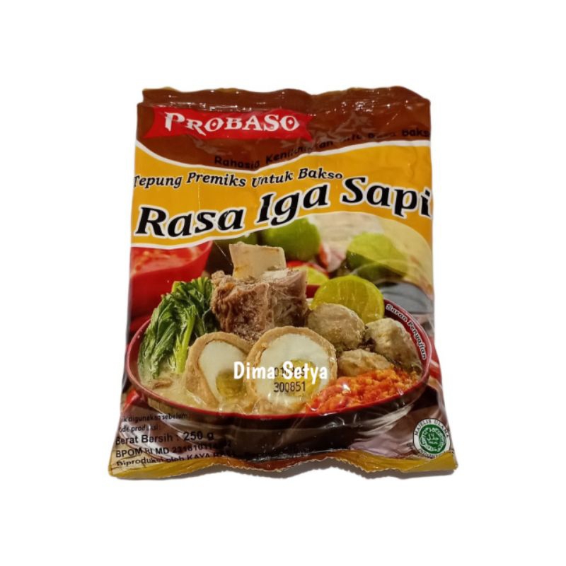 

PROBASO tepung adonan bakso rasa iga bakar 250 gram