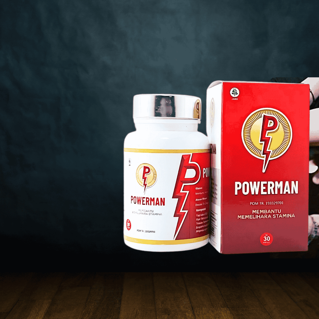 AMPUH POWERMAN OBAT KUAT HERBAL 100