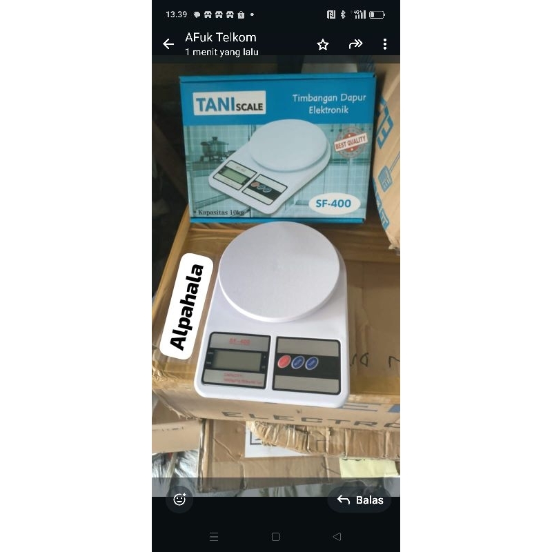 Timbangan digital 10kg/timbangan kue digital 10kg