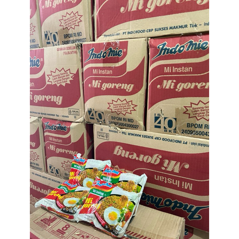 

Indomie Goreng dan Kuah Kartonan isi 40 pcs