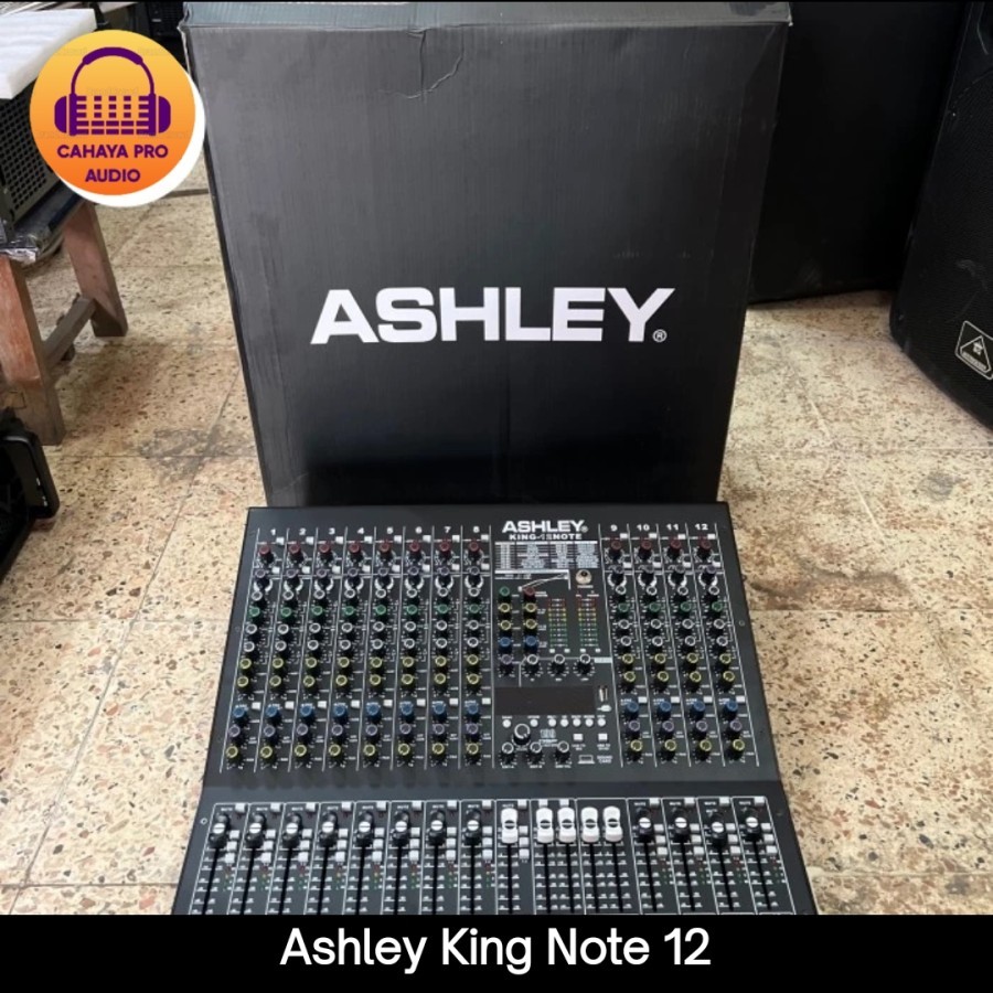 Mixer Ashley King Note 12 (12 Channel)