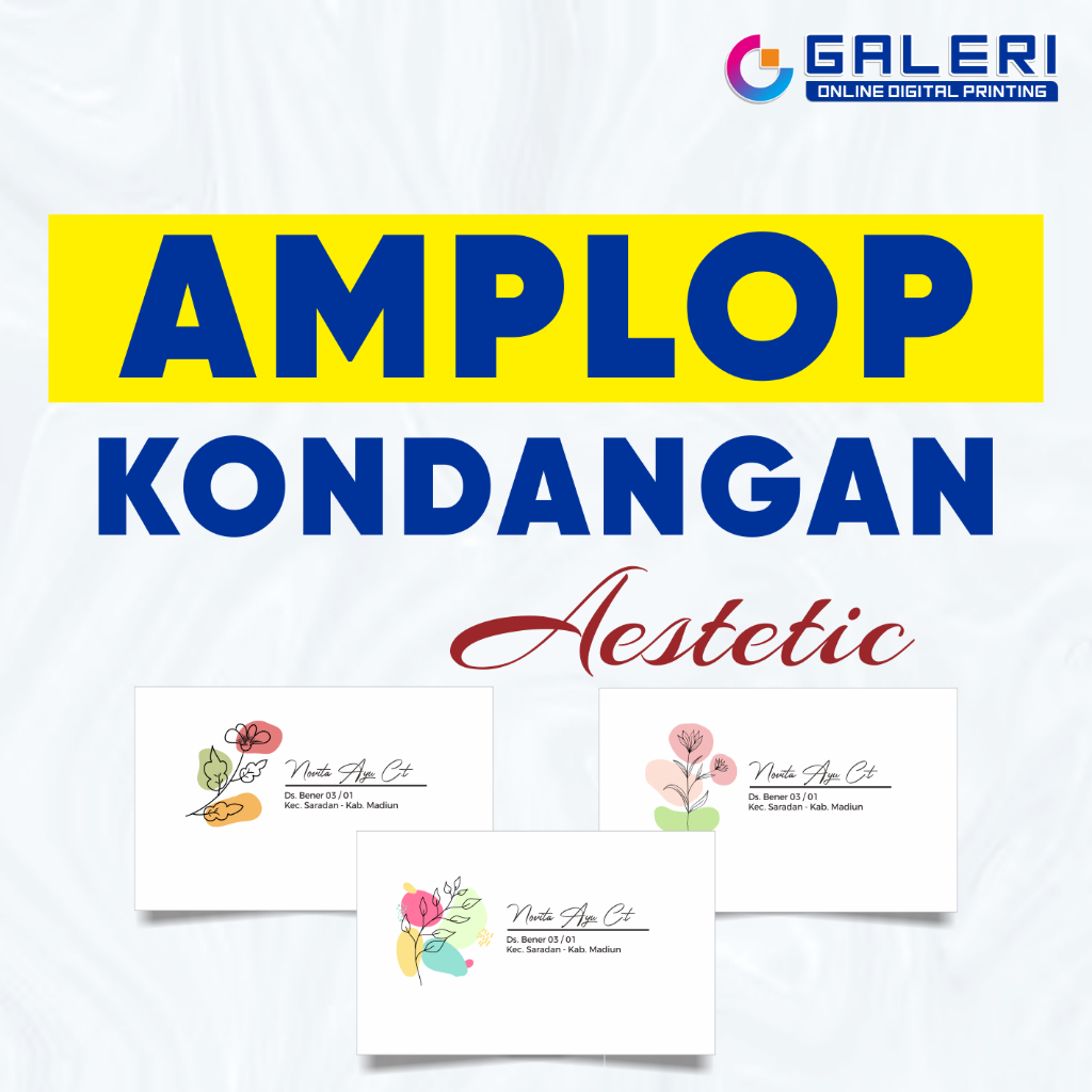 

Amplop Kondangan Aestetik Kekinian