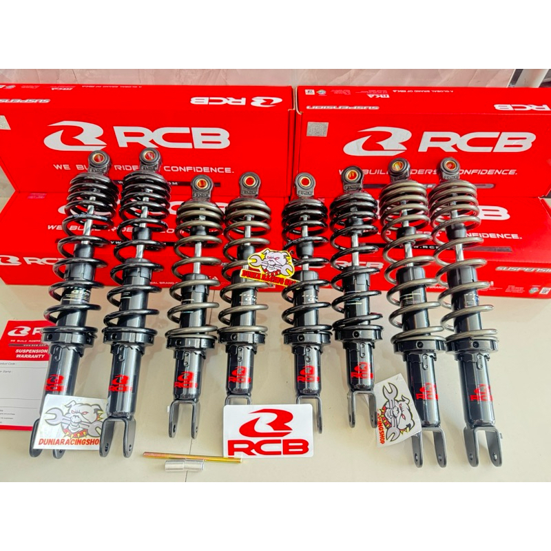 Shock RCB A3 Series Nmax Aerox PCX 150 160 ADV 150 160 ukuran 305MM dan 365MM Original RCB Sepasang 