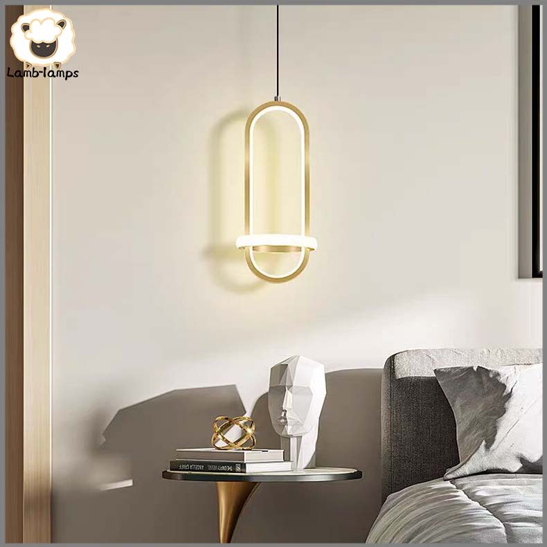 Lampu gantung aesthetic kamar tidur Lampu hias gantung ruang tamu Lampu gantung LED kamar tidur samp