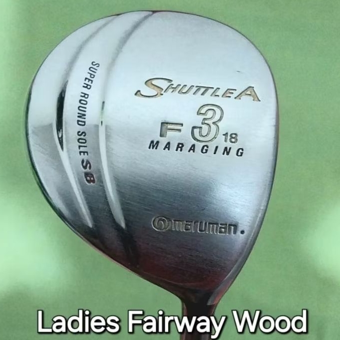 Stick golf ladies fairway wood no.3 Maruman Shuttle A