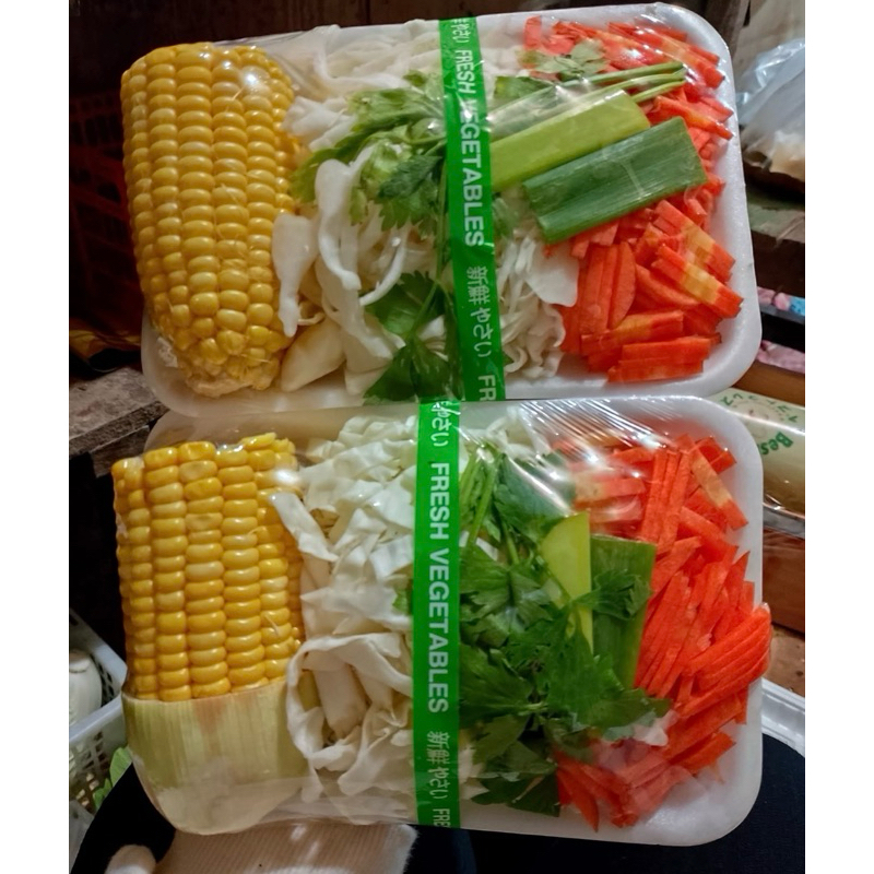 

sayur pack bakwan jagung