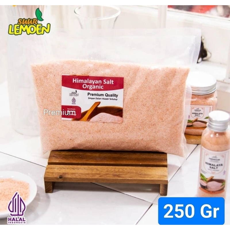 

HIMALAYAN PINK SALT 250 GARAM PINK SUUR LEMON