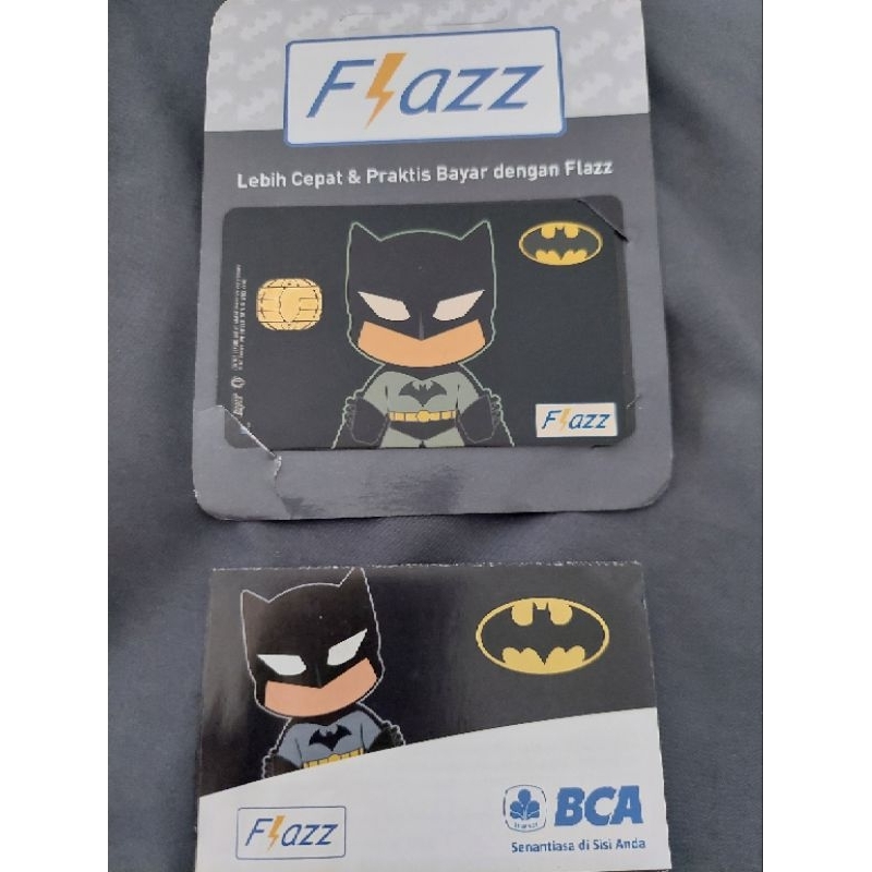 Flazz Card BCA. Batman. original. saldo 0