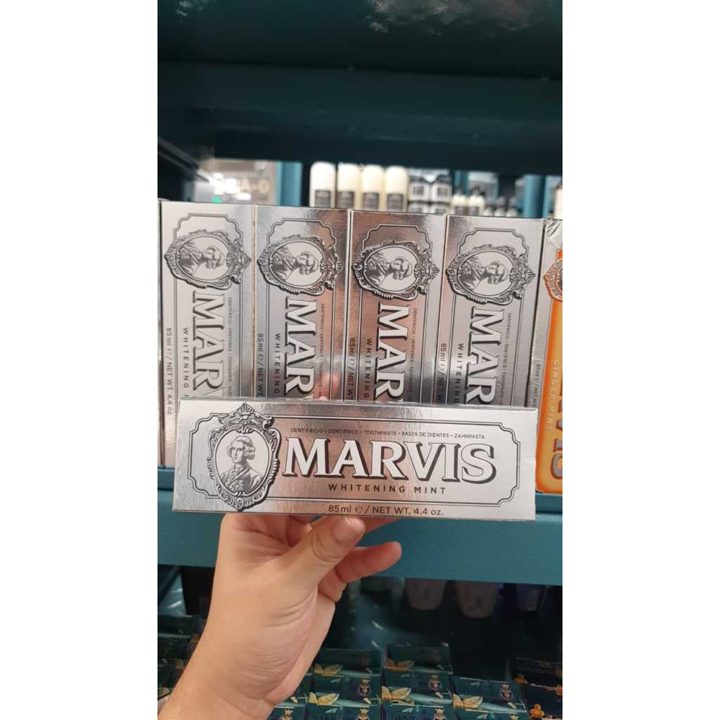 READY STOCK MARVIS TOOTHPASTE WHITENING MINT / ODOL MARVIS / PASTA GIGI MARVIS