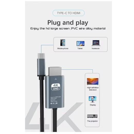 Kabel Converter MHL Type C to HDTV 4K