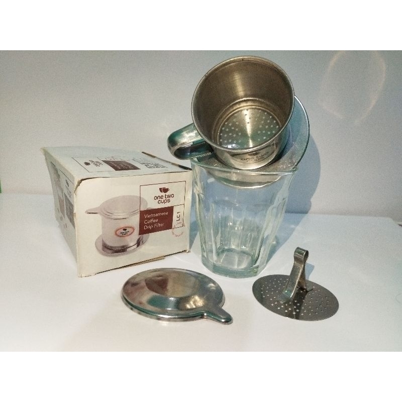 Vietnam Drip Coffee 120ml 180ml dan Gelas Kopi