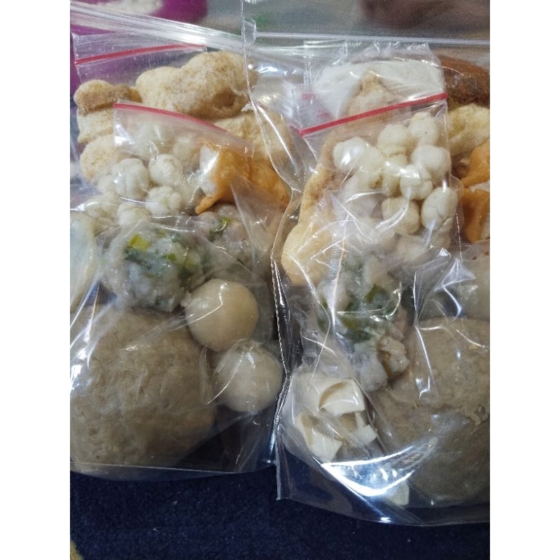 

baso aci komplit daging urat jumbo