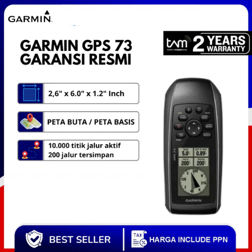 GARMIN Gps 73 GPS73 Handheld Waypoint Bahasa Indonesia Garmin Gps 73 Indonesia Garansi Resmi TAM