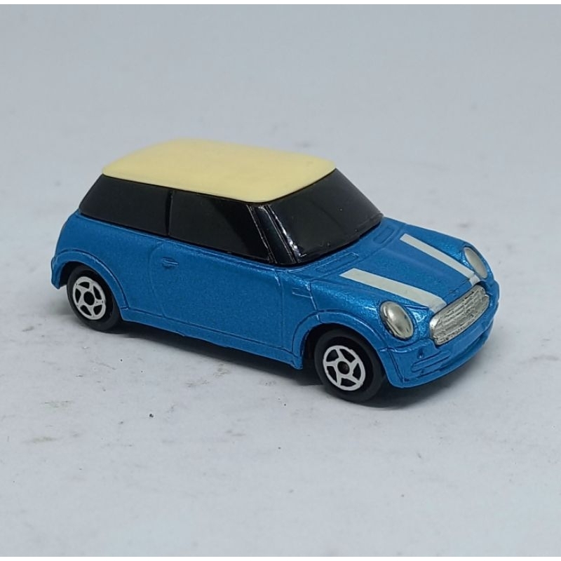 majorette new mini cooper bmw ag blue loose diecast (t)