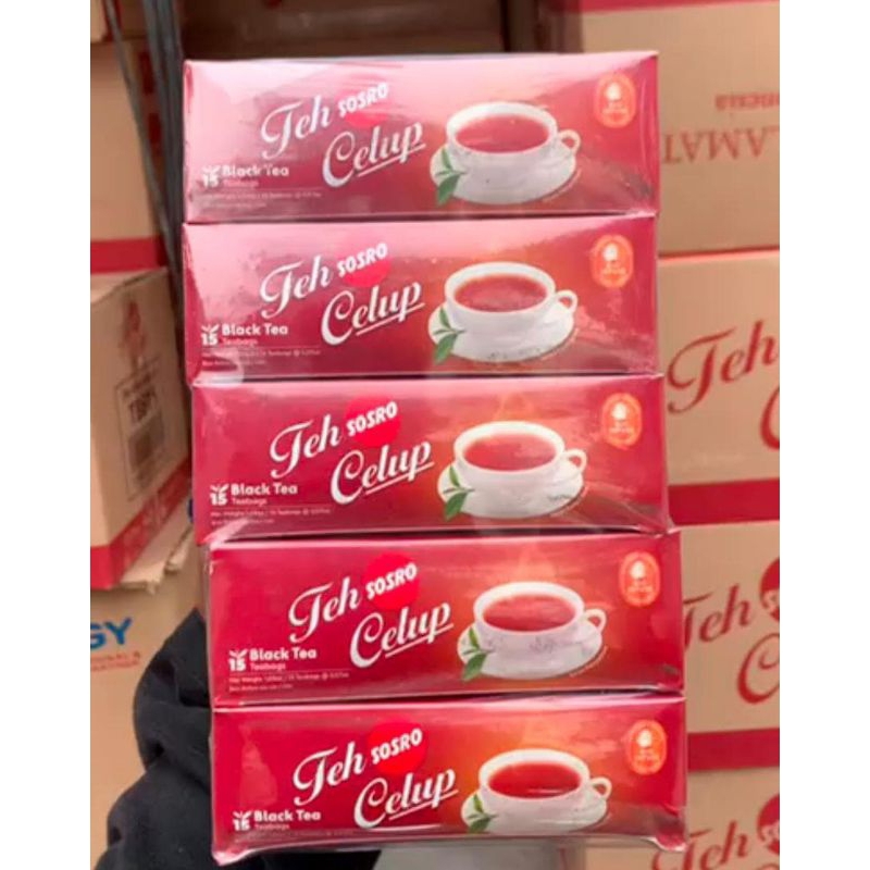 

teh clup sosro 30gr paket isi 10 box