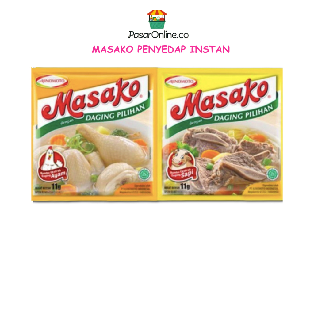 

MASAKO PENYEDAP MASAKAN - VARIAN AYAM DAN SAPI