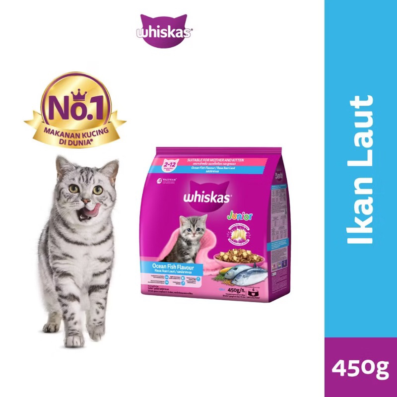 Whiskas Junior 450 gram Dry food Freshpack Kitten