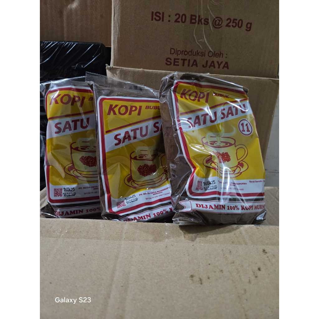 

Kopi Satu Satu Kemasan 250gr