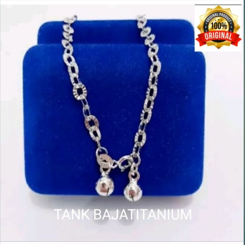 GELANG TANGAN WANITA ULIR TITANIUM
