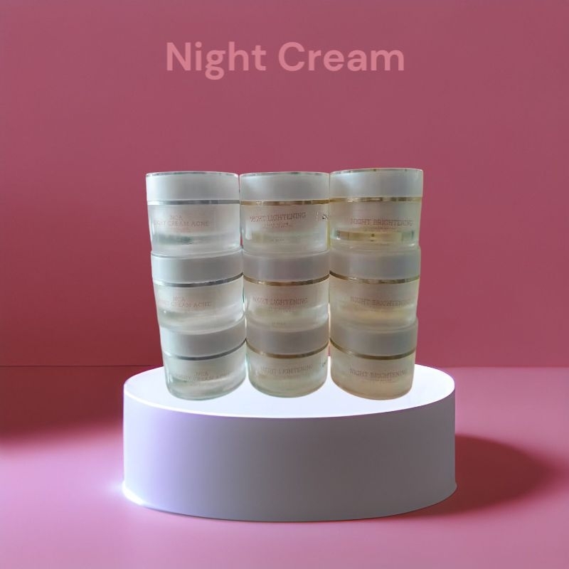 Shineskin BRIGHTENING 2 NIGHT CREAM (L2) ORIGINAL / krim malam shineskin L2